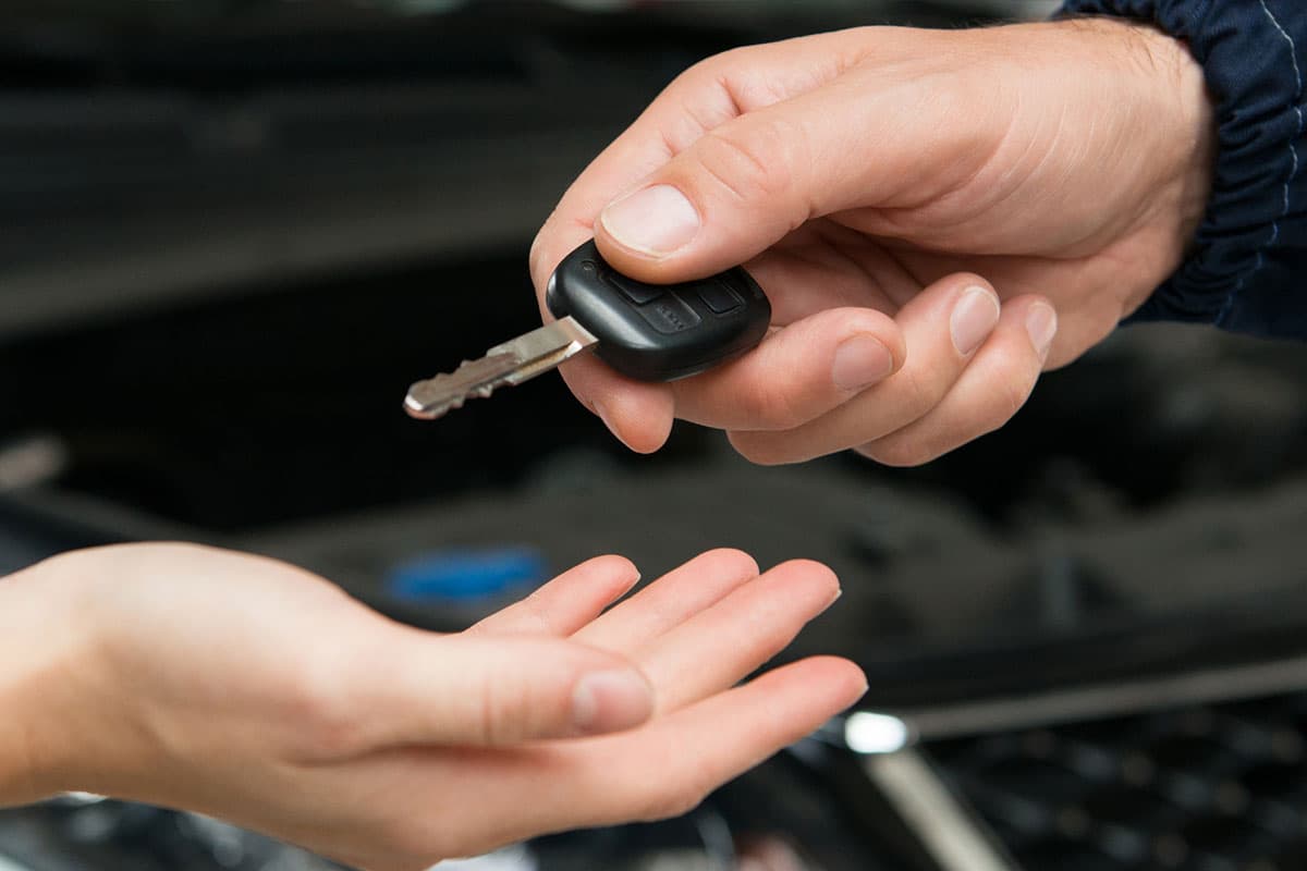 Car key replacement service